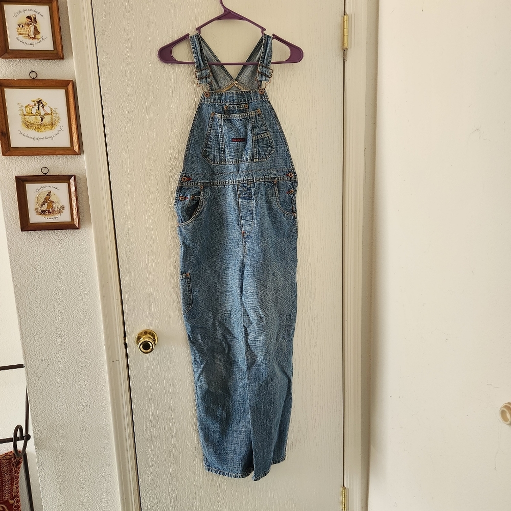 VINTAGE Route 66 Overalls Sz 14.